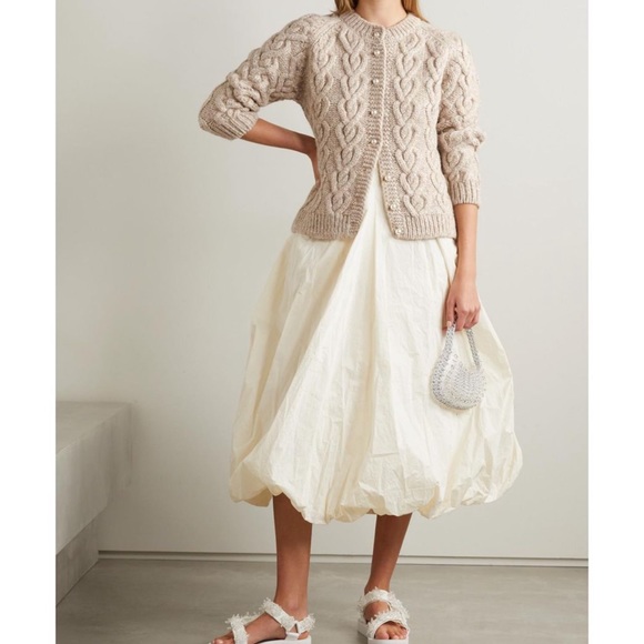 Simone Rocha Sweaters - Simone Rocha Knit Cardigan with pearls